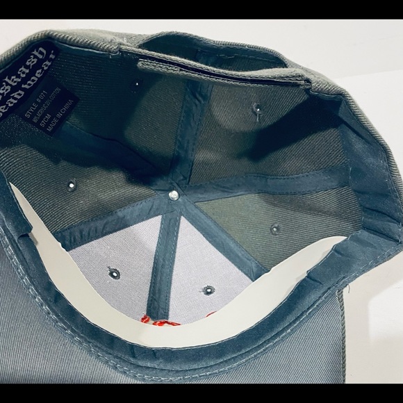 New Las Vegas Baseball Adjustable Hat Dice Embroidered Red Gray Koskash Headwear - Picture 4 of 6